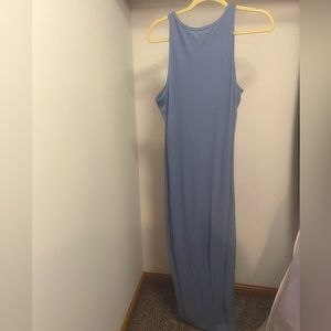 Blue maxi dress